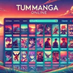 A vibrant landscape image showcasing Tumangaonline homepage with a variety of manga categories displayed attractively.